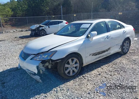 2008 Lexus Es 350 z USA, uszkodzony, nr VIN JTHBJ46GX82203719